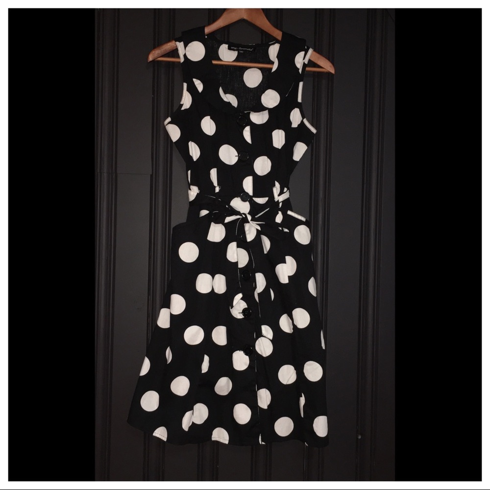 Polka Dot Cotton Dress